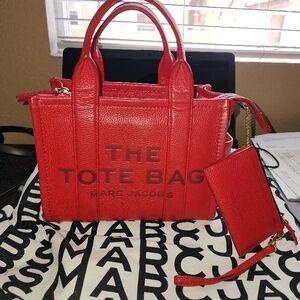 Marc Jacobs Red Tote Bag